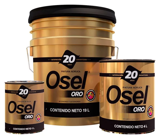 Cubeta de 19 litros de Osel Oro